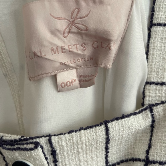 Gal Meets Glam Tweed Windowpane Mini Dress - Picture 5 of 8